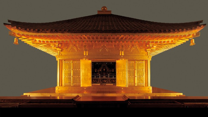 Templo Dourado no Japão